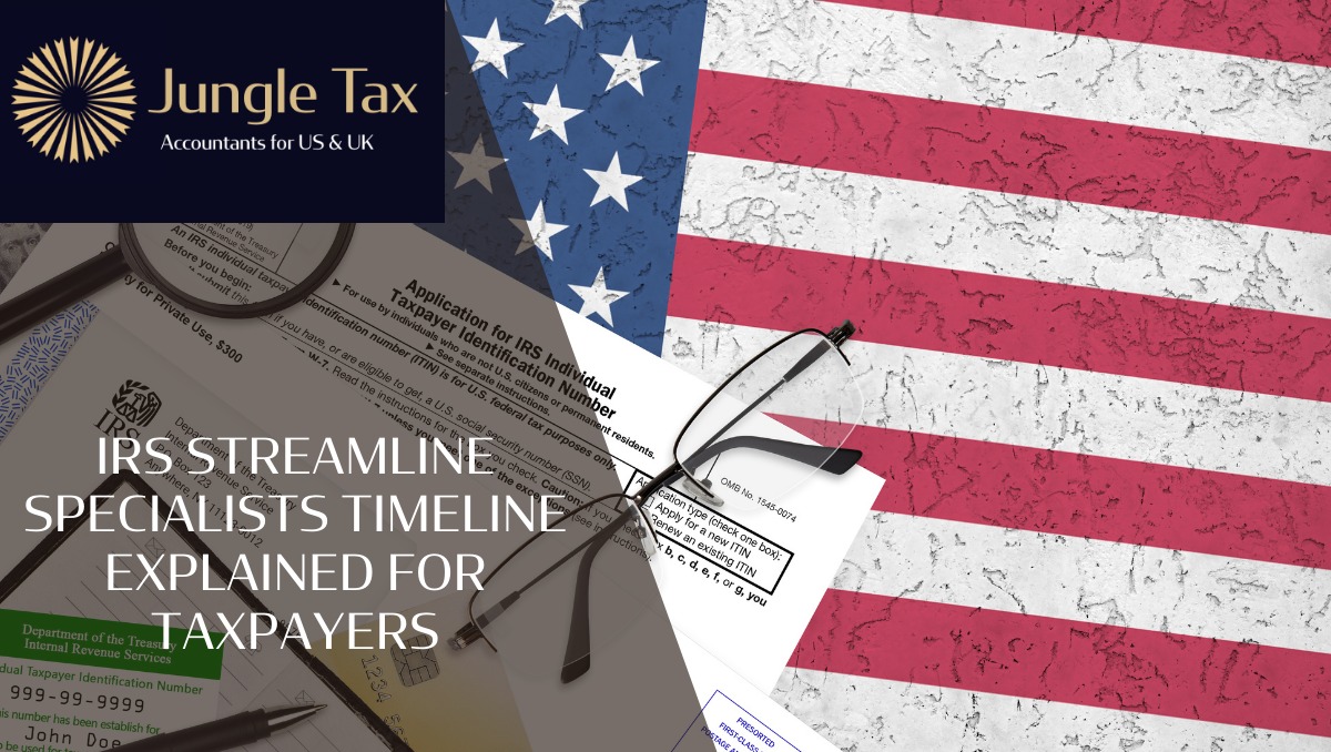IRS Streamline Specialists Timeline Explained for Taxpayers