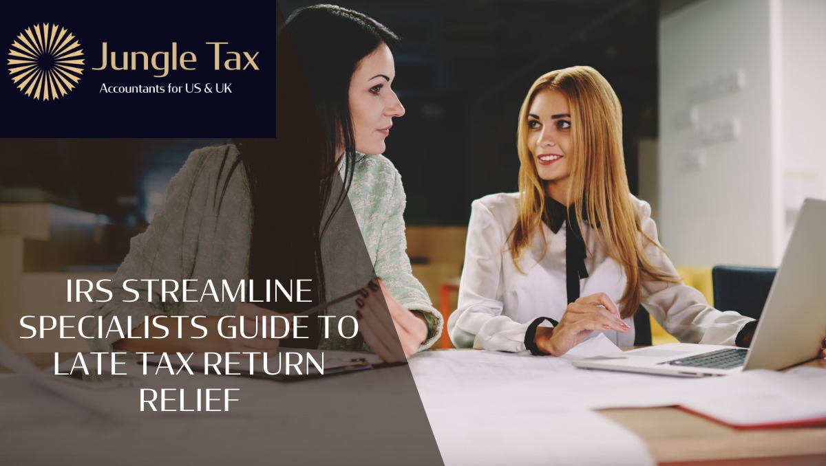 IRS Streamline Specialists Guide to Late Tax Return Relief