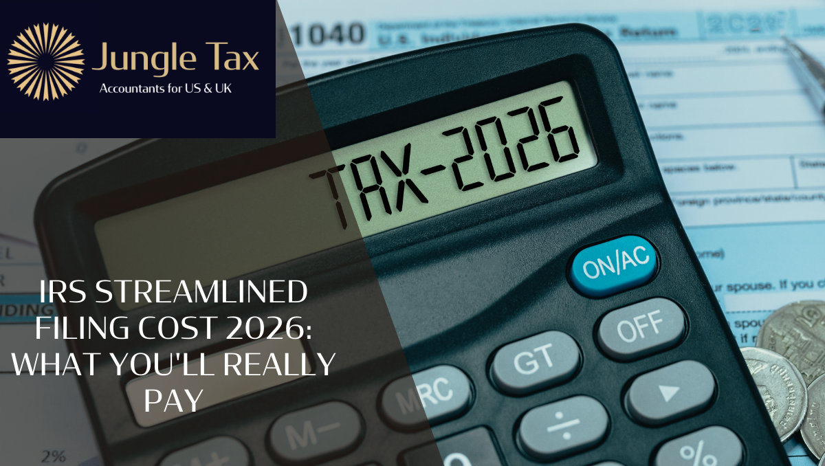 IRS Streamlined Filing Cost 2026