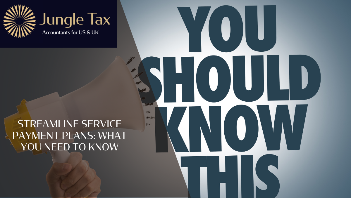 Streamline Service Payment Plans