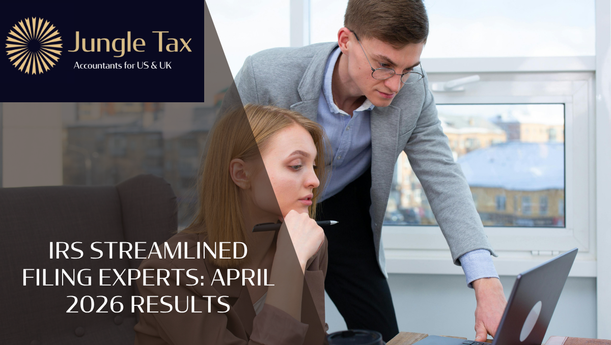 IRS Streamlined Filing Experts: April 2026 Results