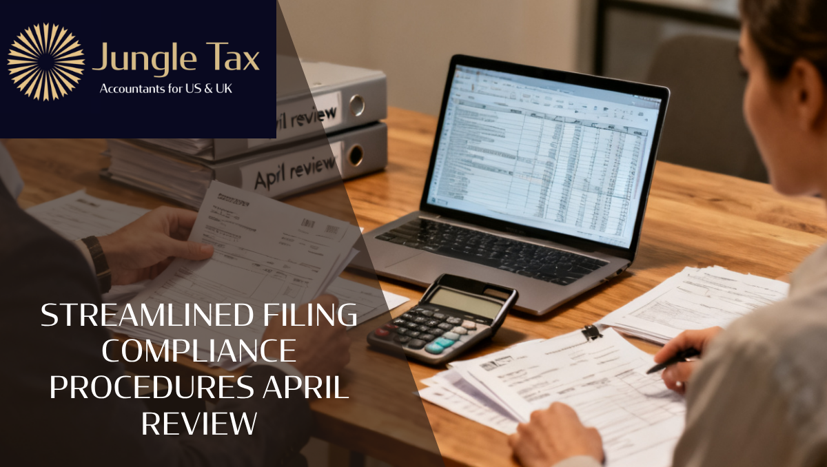 Streamlined Filing Compliance Procedures April Review